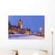 Chateau Frontenac at Night Wall Mural