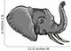 Elephant Wall Decal