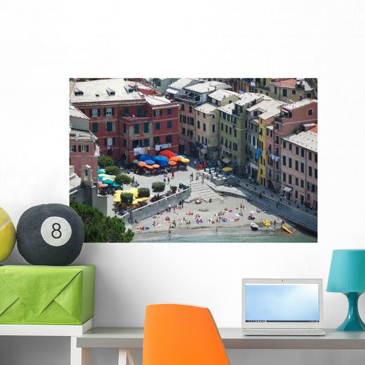 Veduta Dal Percorso Azzurro Wall Decal