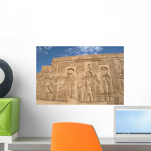 Ancient Egyptian Bas-relief Wall