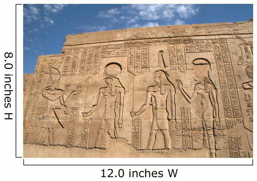 Ancient Egyptian Bas-relief Wall