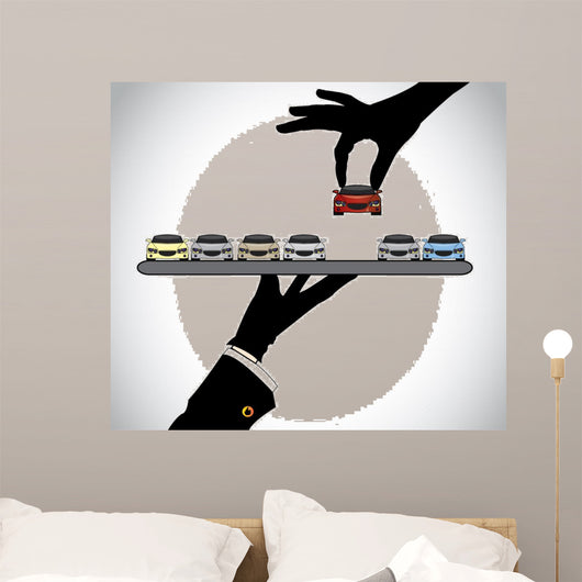 Hand Silhouette Choosing Best