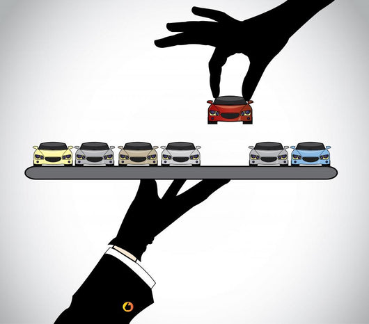 Hand Silhouette Choosing Best