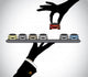 Hand Silhouette Choosing Best