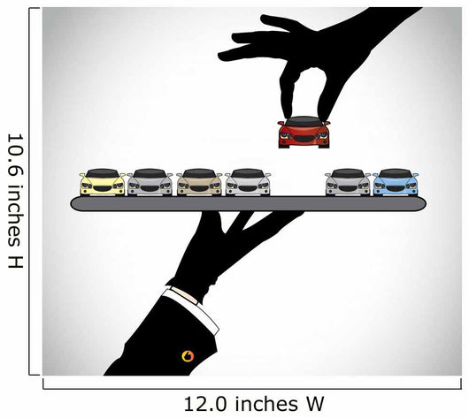 Hand Silhouette Choosing Best