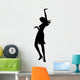 dancing girl Wall Decal