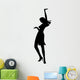 dancing girl Wall Decal