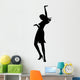 dancing girl Wall Decal