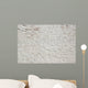 White Grunge Brick Wall Background Wall Mural