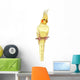 white cockatiel Wall Decal