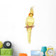 white cockatiel Wall Decal