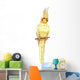 white cockatiel Wall Decal