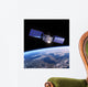 Satellite In Space Wall Mural