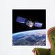 Satellite In Space Wall Mural