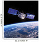 Satellite In Space Wall Mural