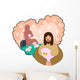 Jesus Is a Good Shepherd Wall Decal