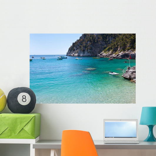Marina Piccola Capri Island Wall Mural