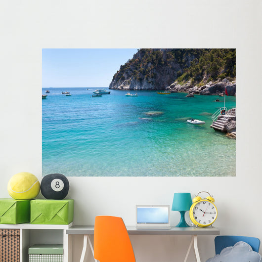 Marina Piccola Capri Island Wall Mural