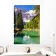 Mountain Lake Dolomites Wall Decal