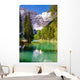 Mountain Lake Dolomites Wall Decal