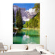 Mountain Lake Dolomites Wall Decal
