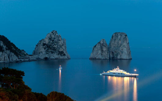 Faraglioni Night Famous Giant Wall Mural