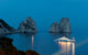 Faraglioni Night Famous Giant Wall Mural