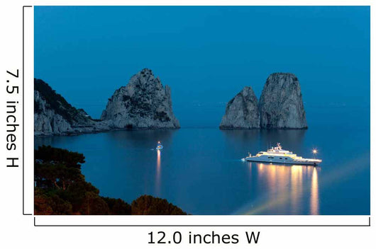 Faraglioni Night Famous Giant Wall Mural