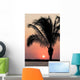 Tropical Sunset Mexico Wall Decal