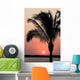 Tropical Sunset Mexico Wall Decal