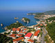 Aerial Parga Greece Ocean View Wall Decal