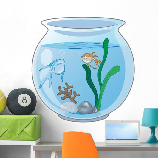 Fish Aquarium Vector Illustration