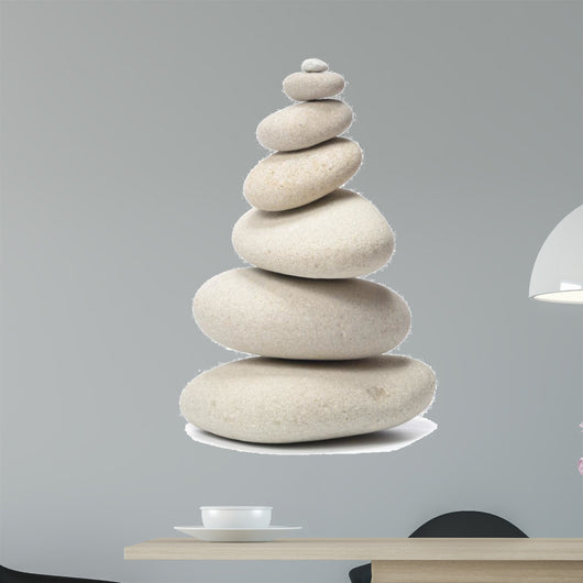 Pile Stones White