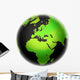 Green World Wall Decal