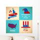 4th of July Wall Mural