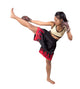 Female Muay Thai fighter Wall Decal