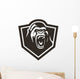 Gorilla Head Wall Decal