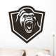 Gorilla head Wall Decal