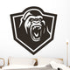 Gorilla head Wall Decal