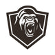 Gorilla head Wall Decal