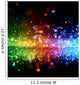 Rainbow of lights Wall Mural