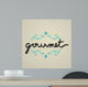 Gourmet Typo Vector with