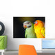 Beautiful Cute Red-breasted Parakeet Wall Decal