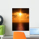 Sunset Orange Wall Decal