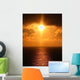 Sunset Orange Wall Decal