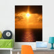 Sunset Orange Wall Decal