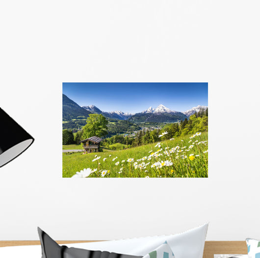 Scenic Landscape Bavarian Alps