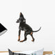 Black and Tan Coonhound Wall Decal