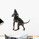 Black and Tan Coonhound Wall Decal