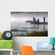 Early Morning Fishing Autumn Wall Decal